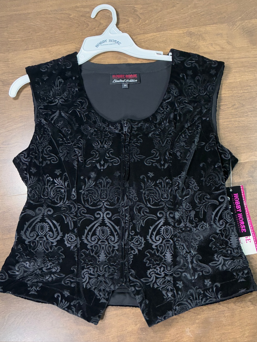 Hobby Horse Limited Edition Virginia Show Vest Black Medium